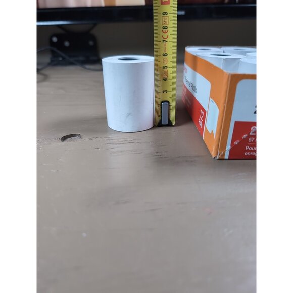 Lot of 15 thermal receipt paper rolls 2¼″ x 75′ – fits POS/registers - Picture 4 of 7